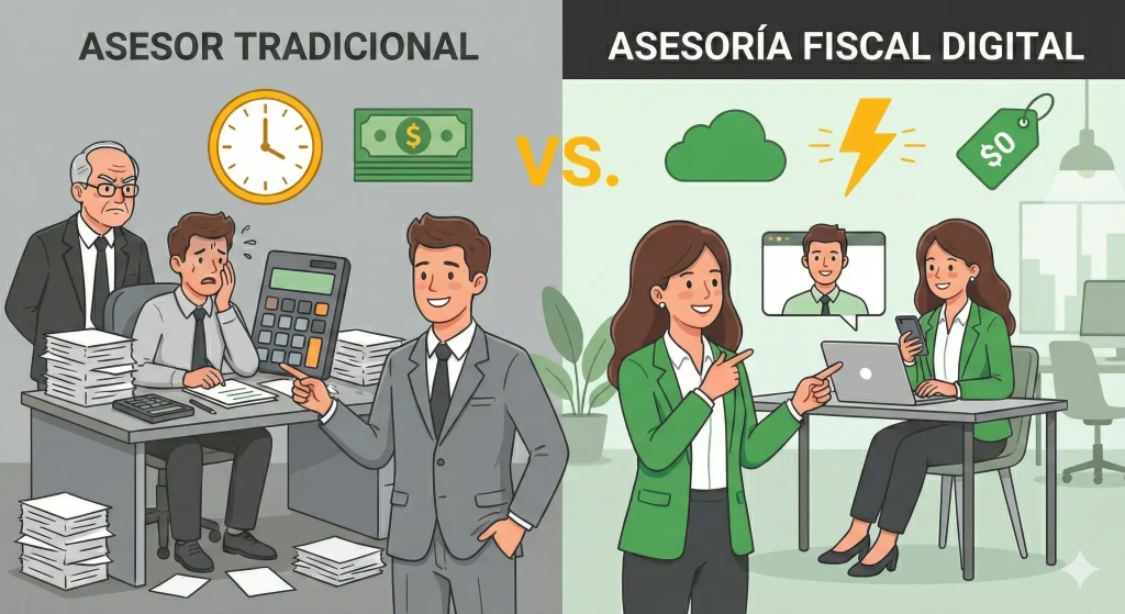 Apoyo Contable y Fiscal - Declaraciones Anuales - Asesoría Fiscal para Asalariados - Ciudad de México - Asesor Tradicional vs Asesoría Fiscal Digital