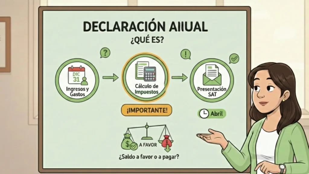 Apoyo Contable y Fiscal - Declaración Anual SAT 2026: Guía para Personas Físicas - Ciudad de México - ¿Qué es la Declaración Anual?