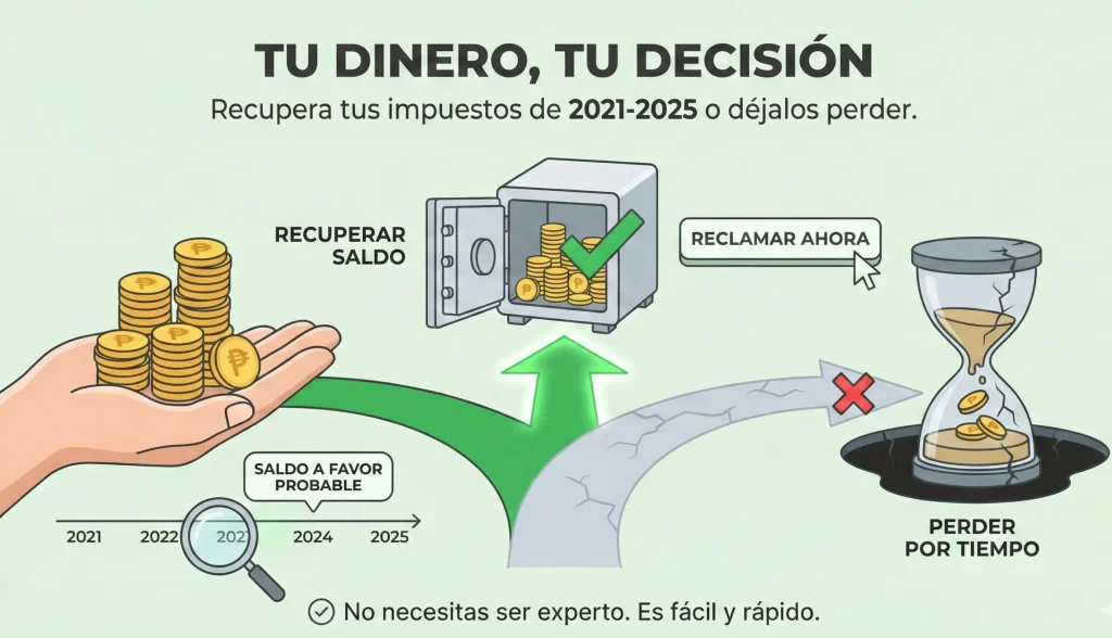 Apoyo Contable y Fiscal - Recuperar ISR de Años Anteriores: ¿Es posible reclamar devoluciones de 2021 a 2025? - Ciudad de México - ¿Por qué tendrías dinero a favor si eres Asalariado?
