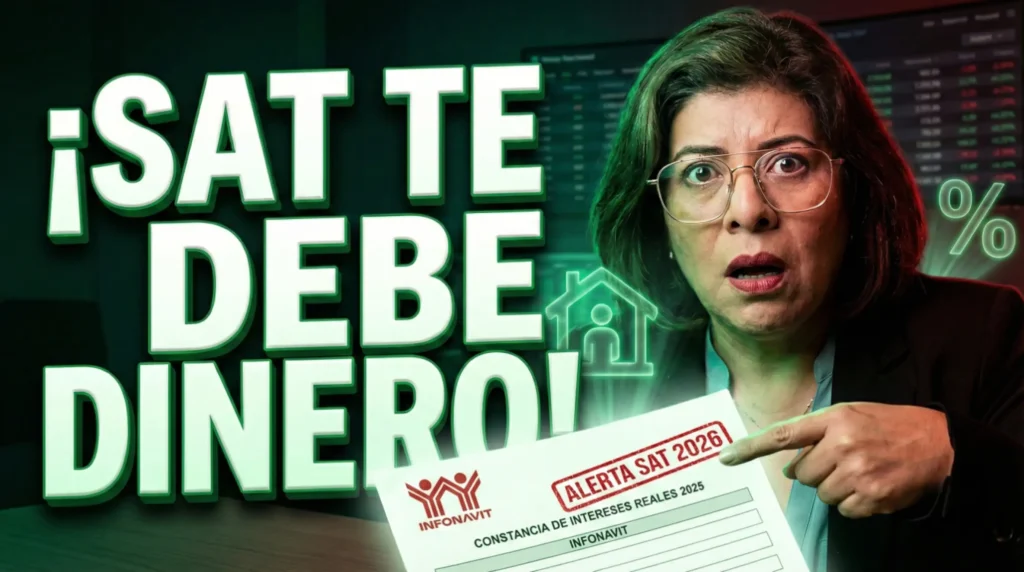 Apoyo Contable y Fiscal - Declaraciones anuales - ¿El SAT te debe dinero? Guía 2026: Cómo obtener tu constancia de intereses reales Infonavit y maximizar tu saldo a favor - Ciudad de México