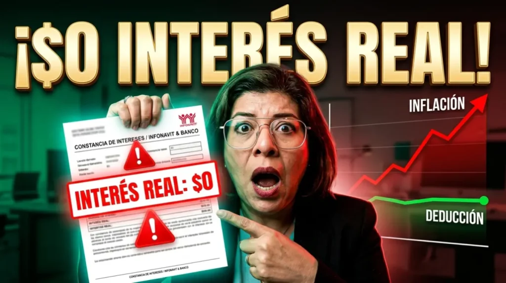 Apoyo Contable y Fiscal - Declaraciones Anuales - Devolución de ISR por Intereses Reales: ¿Por qué mi Constancia de Infonavit viene en ceros este 2026? - Ciudad de México