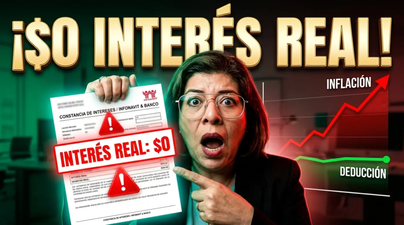 Apoyo Contable y Fiscal - Declaraciones Anuales - Devolución de ISR por Intereses Reales: ¿Por qué mi Constancia de Infonavit viene en ceros este 2026? - Ciudad de México